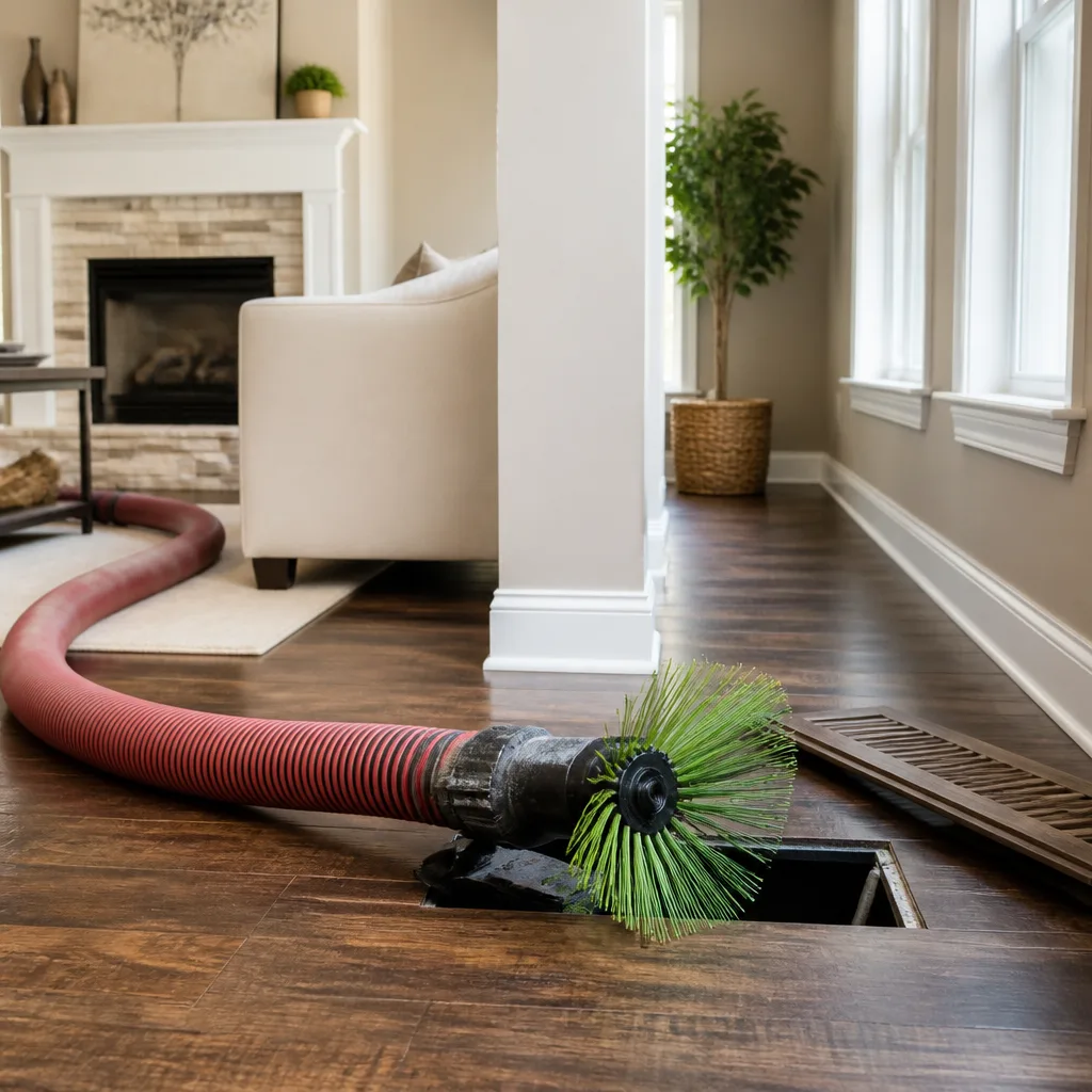 Whole-home duct cleaning